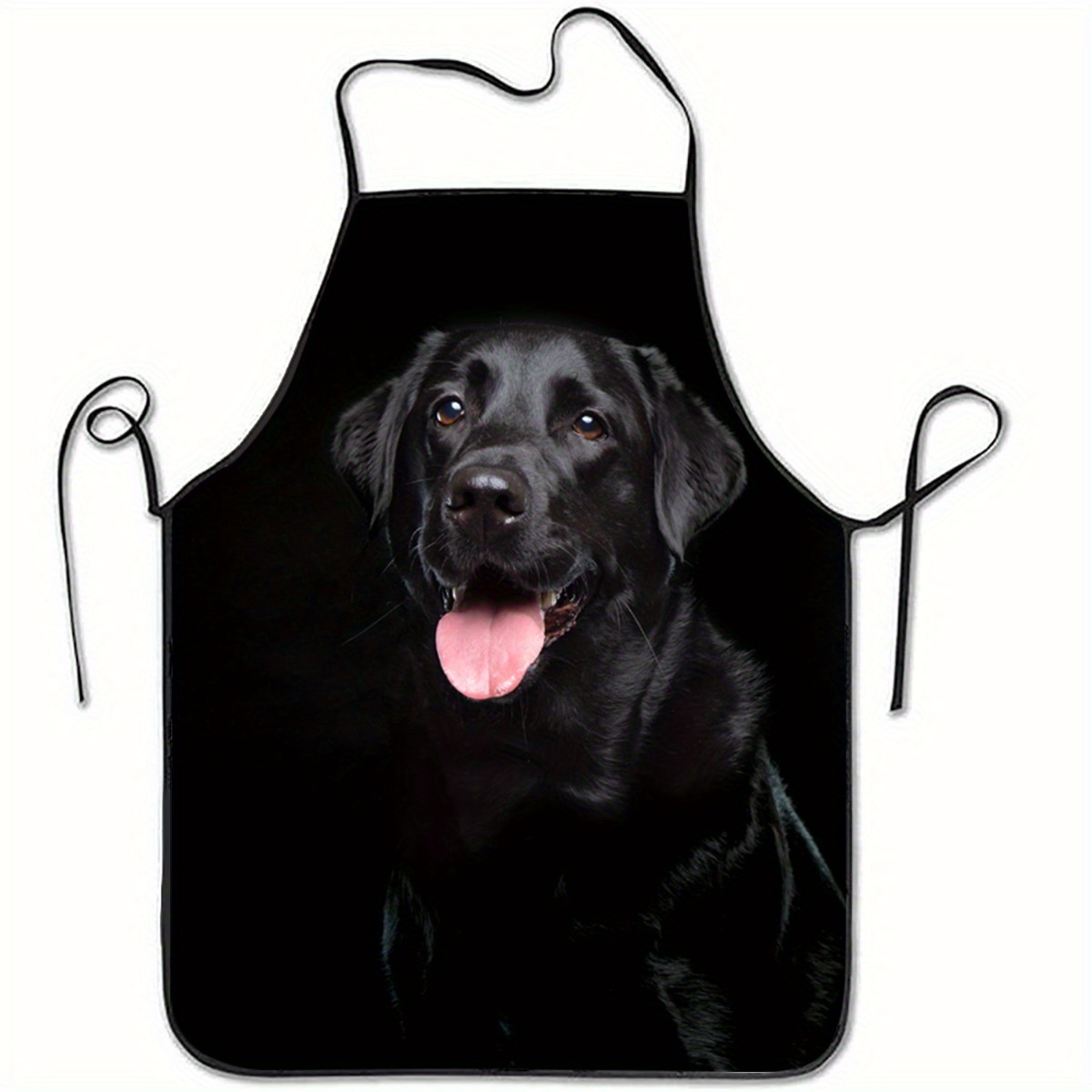 Home Cooking Dog Food - 1 Black Labrador Dog Print Apron