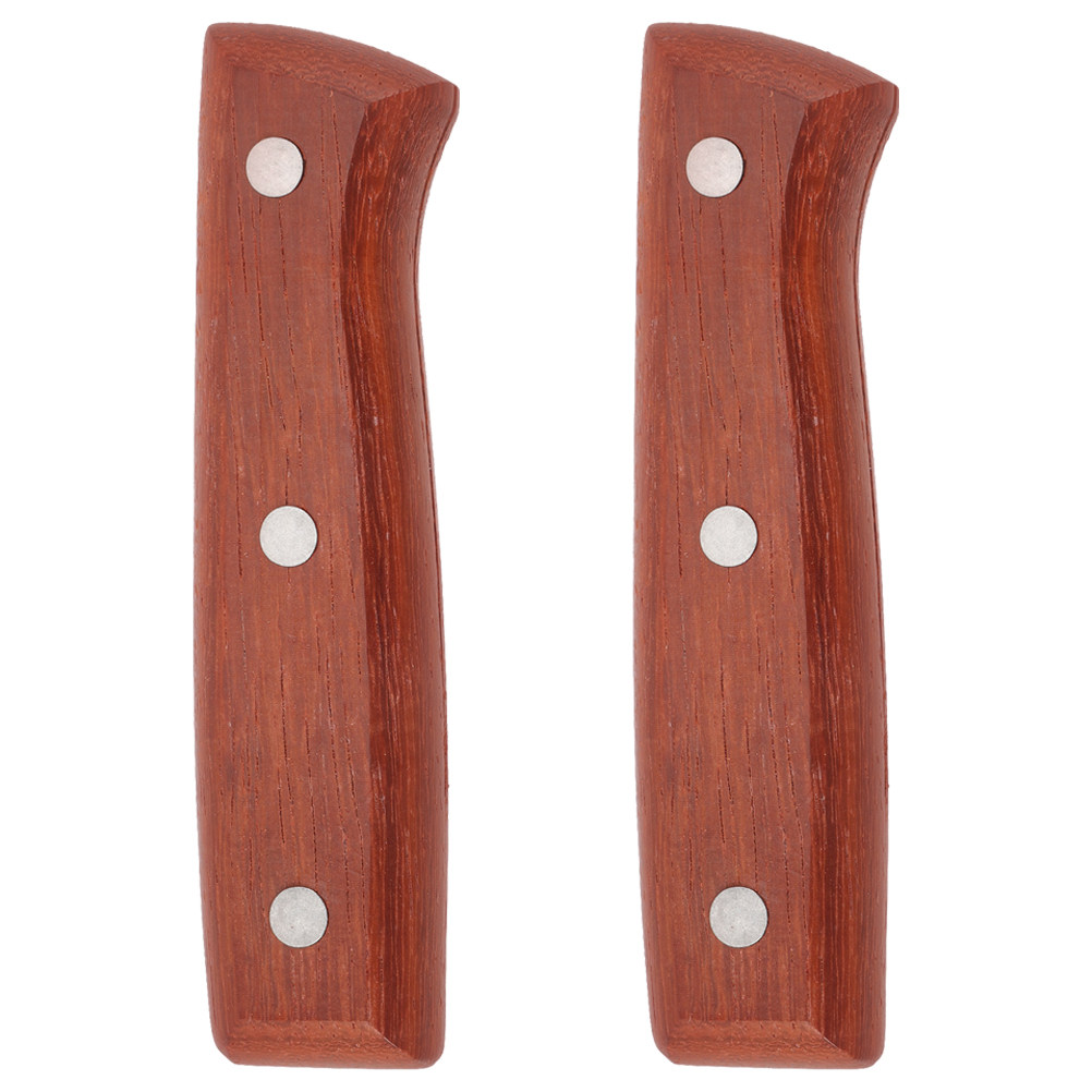 Home Cooking In - 2Pcs Kitchen Cutter Handle Replacement Wooden