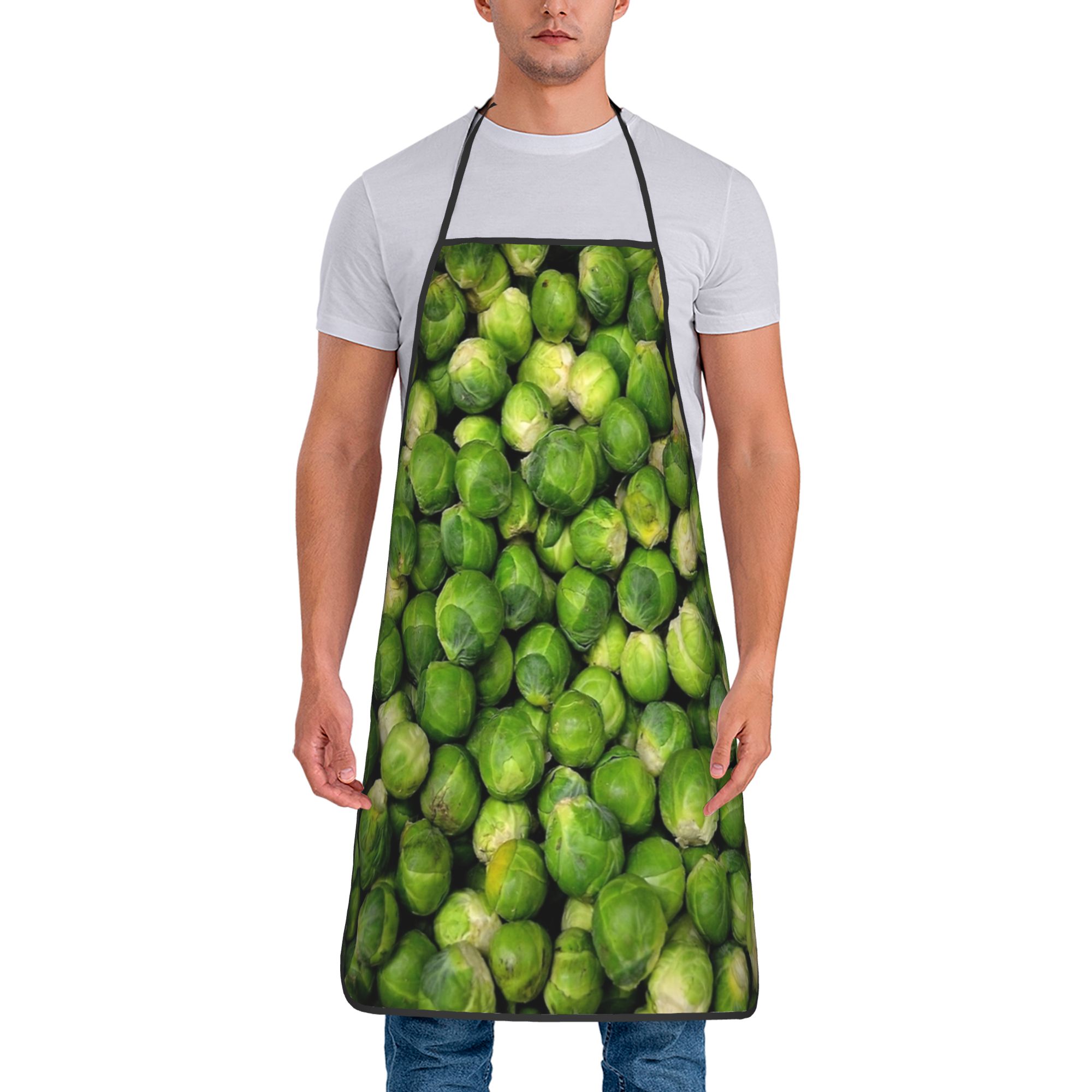 Home Cooking Brussels - Brussels Sprouts Apron Home Barber Kitchen