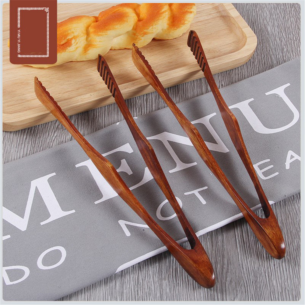 Home Cooking Services - 1Pc Bamboo Cooking Kitchen Tongs Food