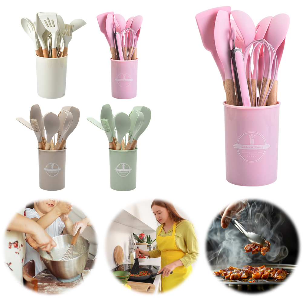 12Pcs Kitchen Utensil Set Heat - огляд і ціна Home Cooking Services