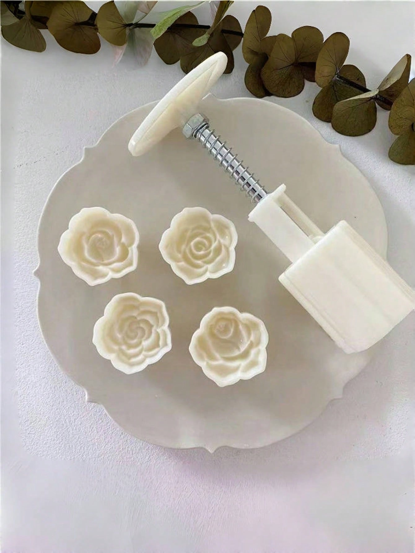 Rose Shaped Mooncake Mold Setw - огляд і ціна Home Cooking Asian