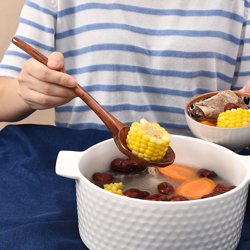 Long Handle Ramen Wooden Spoon - огляд і ціна Home Cooking Services