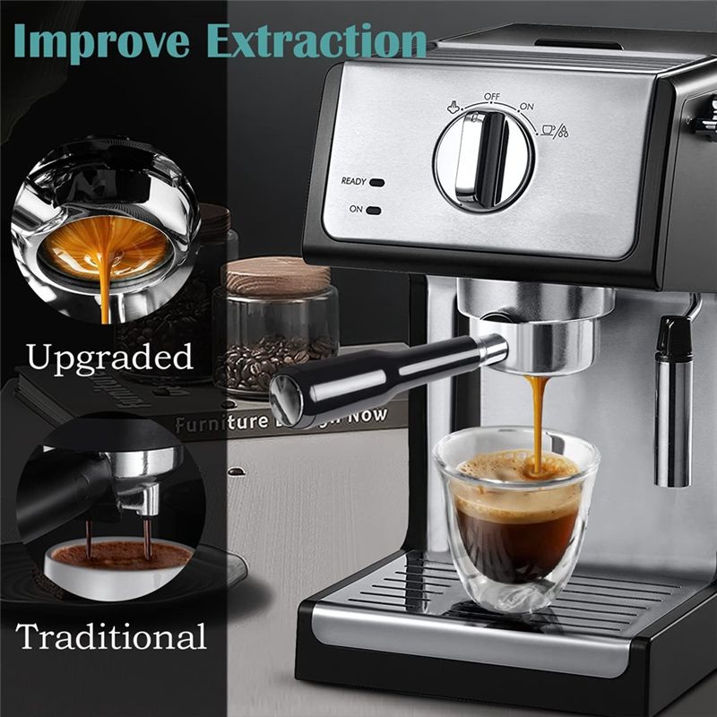 ABHU 51Mm Bottomless Portafilt - огляд і ціна Delonghi Espresso Ecp3420