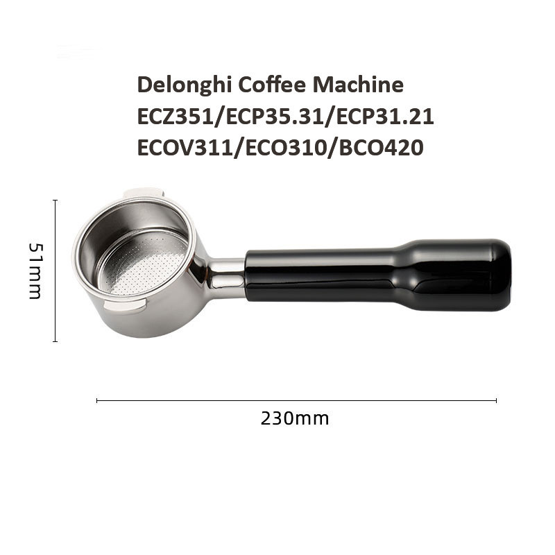 51mm Bottomless Portafilter Na - огляд і ціна Delonghi Espresso Ecp3420