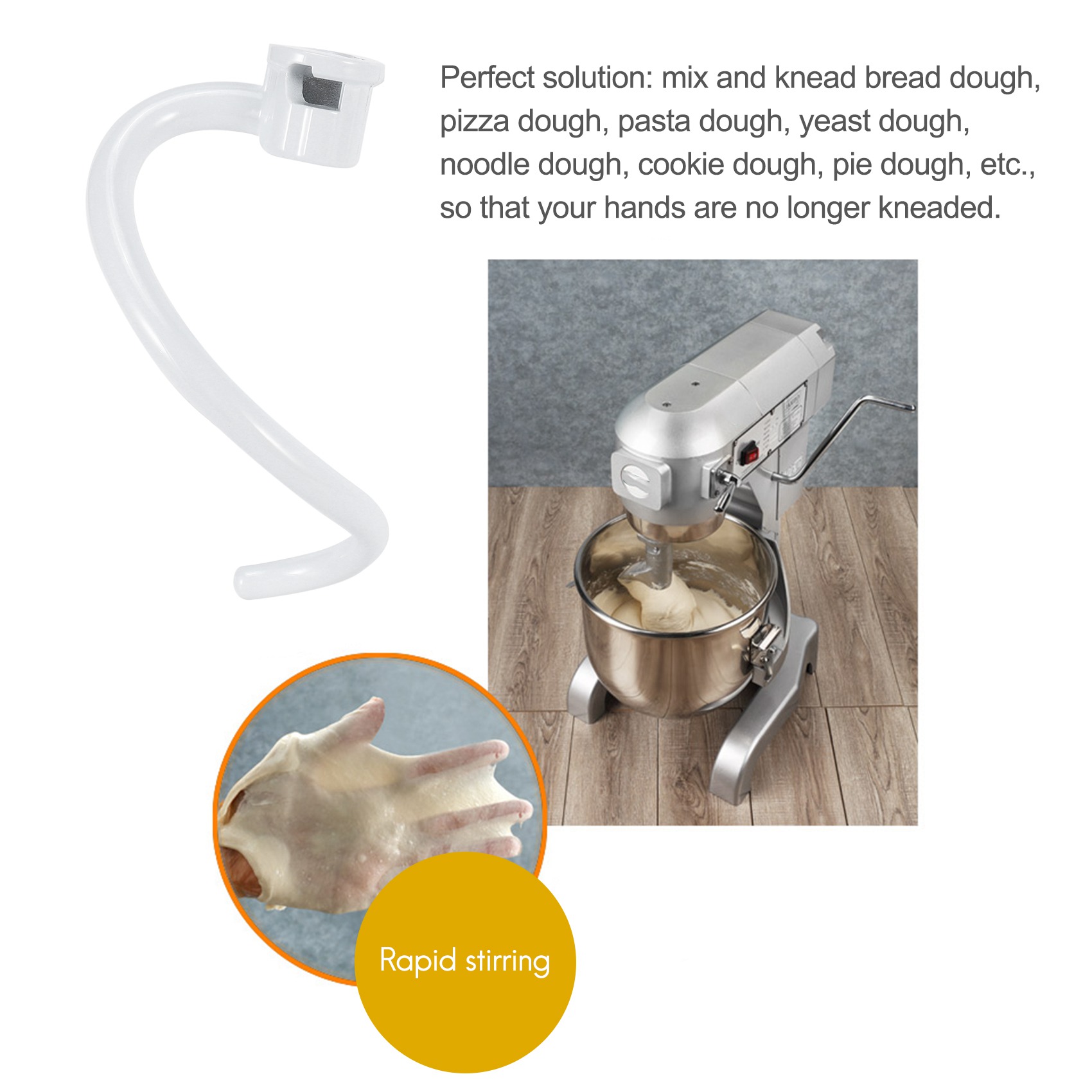 Ideal# Spiral Dough Hook Repla - огляд і ціна Kitchenaid Mixer Pro 600