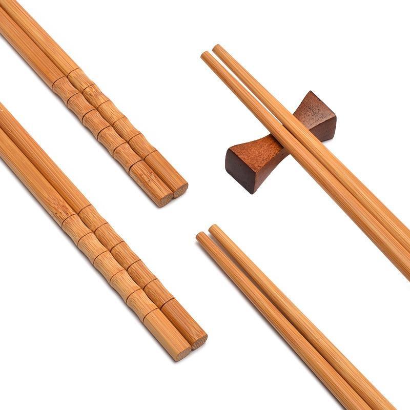 1 Pair Natural Bamboo Chopstic - огляд і ціна Home Cooking Asian