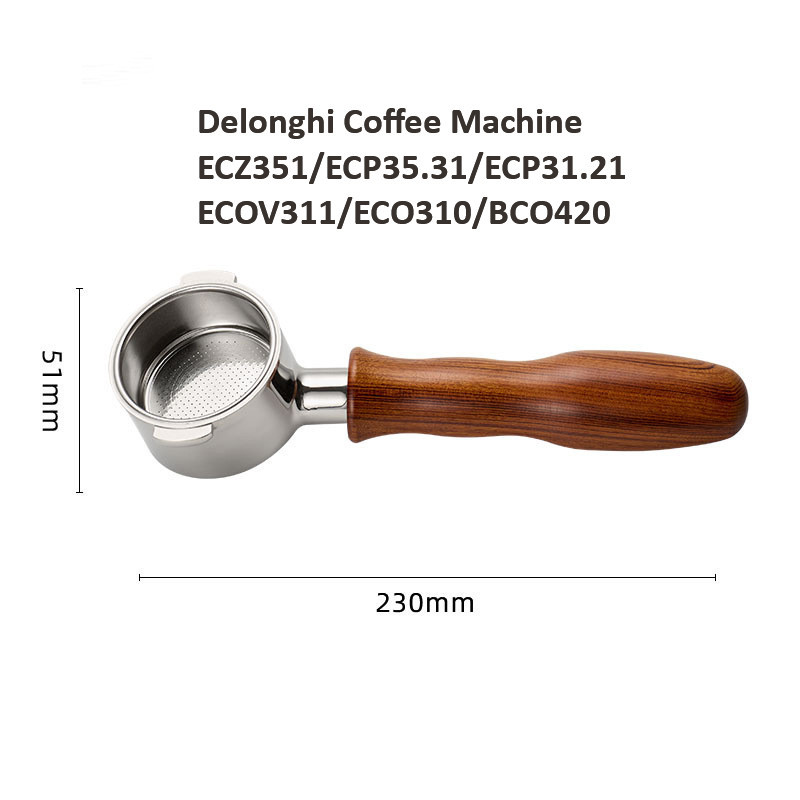 51mm 304 Stainless Steel Botto - огляд і ціна Delonghi Espresso Ecp3420